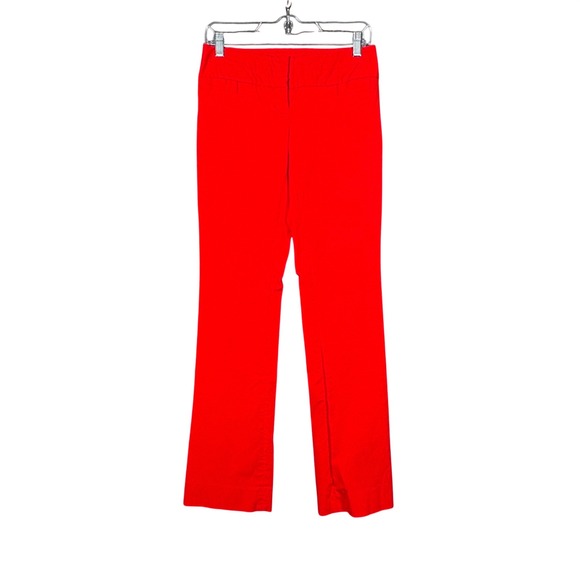 The Limited Pants - The Limited Exact Stretch Red Dress Pants Womens Size 2 Straight Leg Workwear